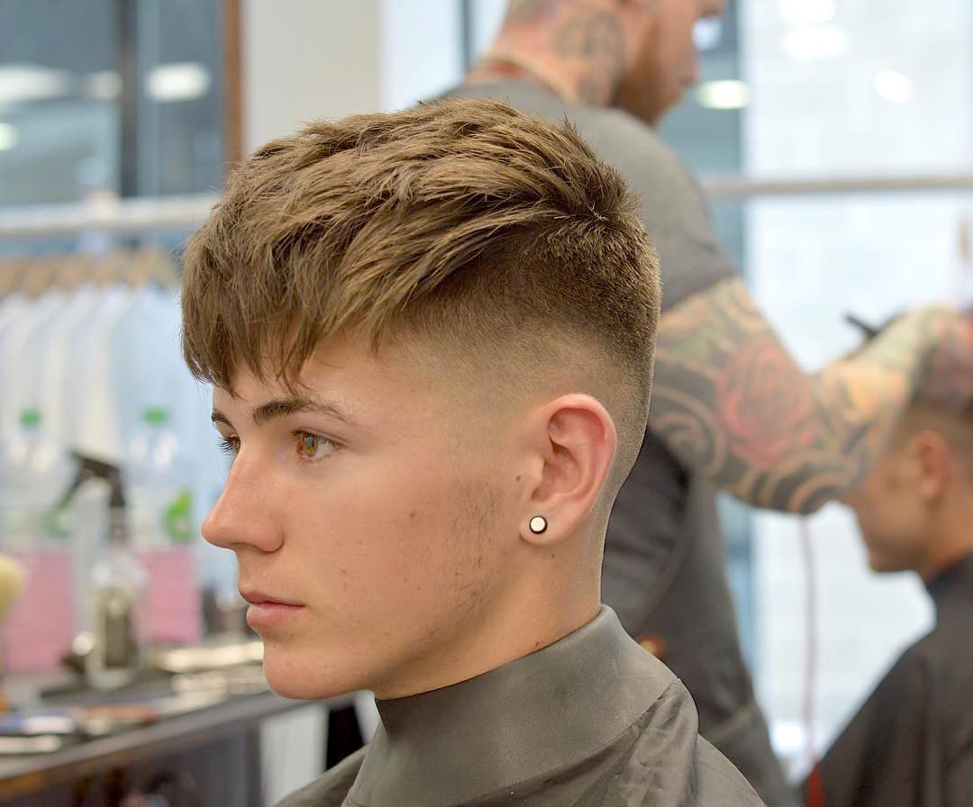 Medium Fade Haircut