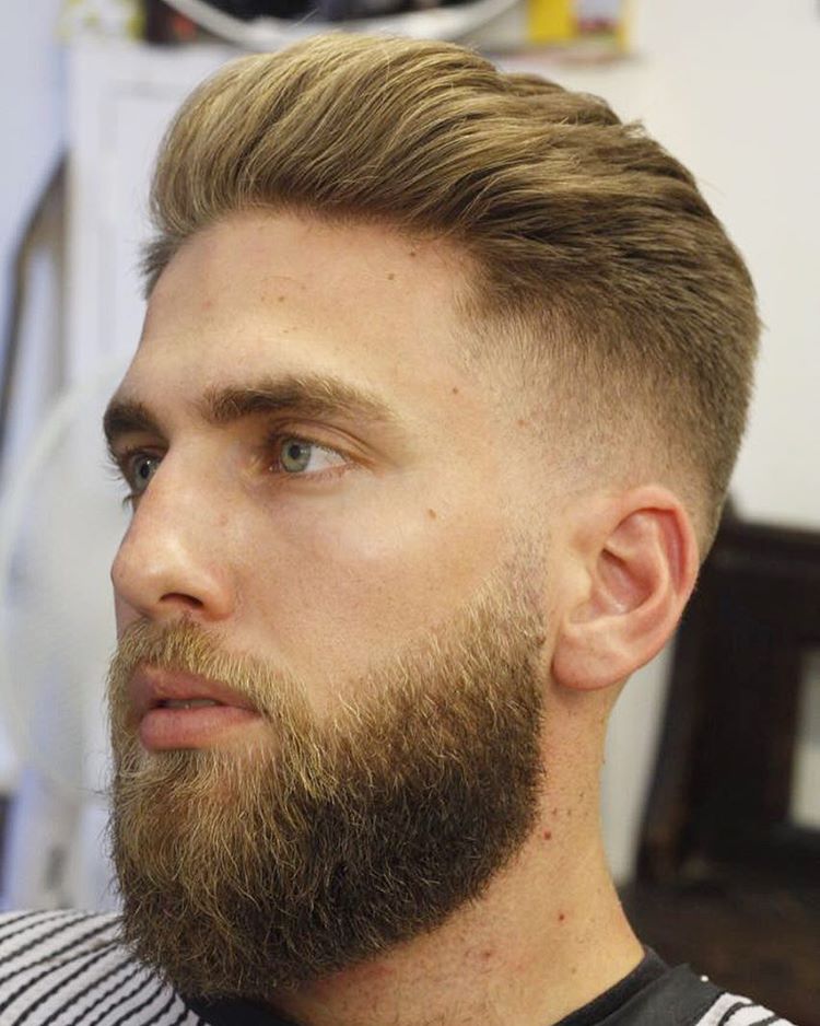 Cool Men's Hairstyles with Beards