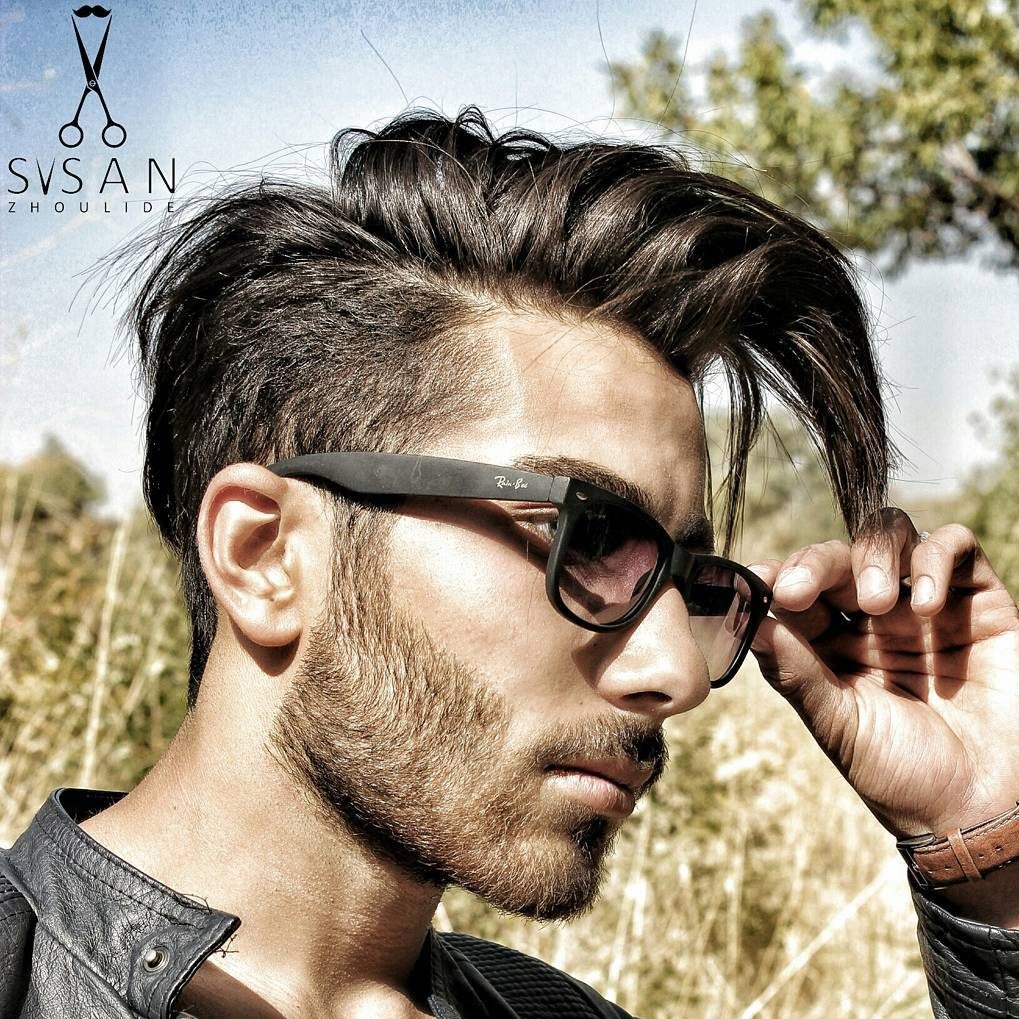 sasanzhoulide long mens hairstyle 2017 new