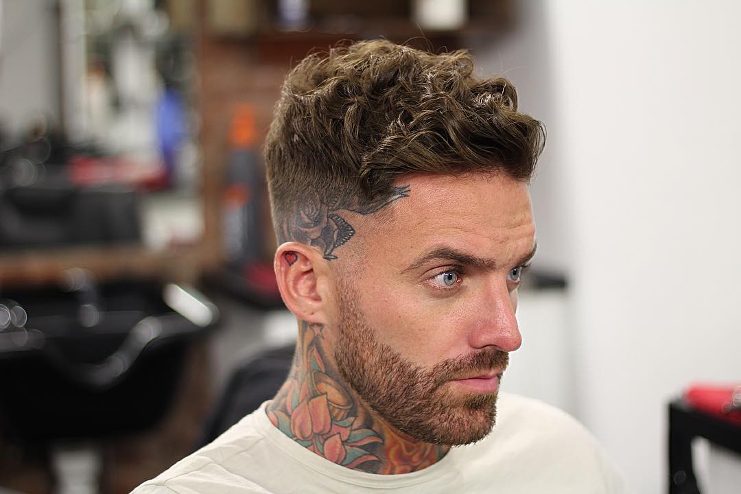 tombaxter_hair short curly hairstyle for men 2017 new