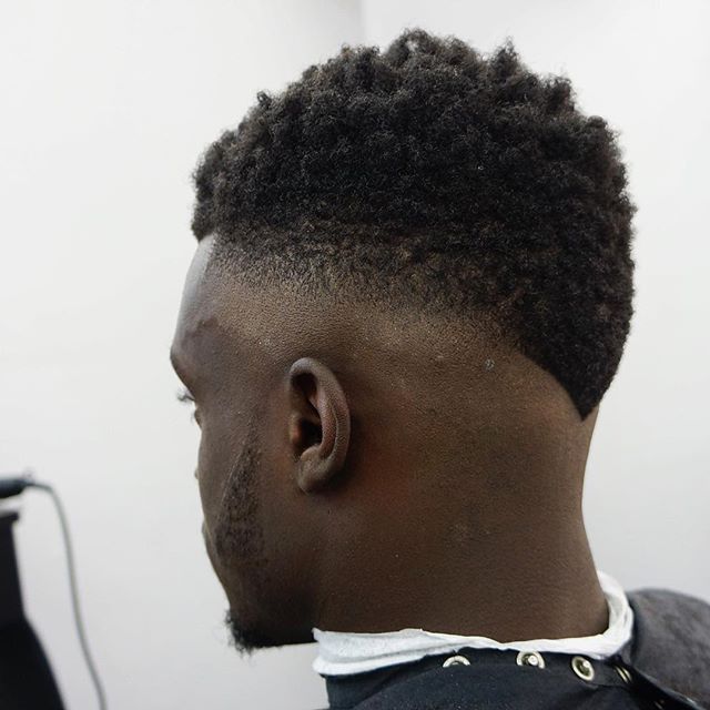 mid bald fade haircut