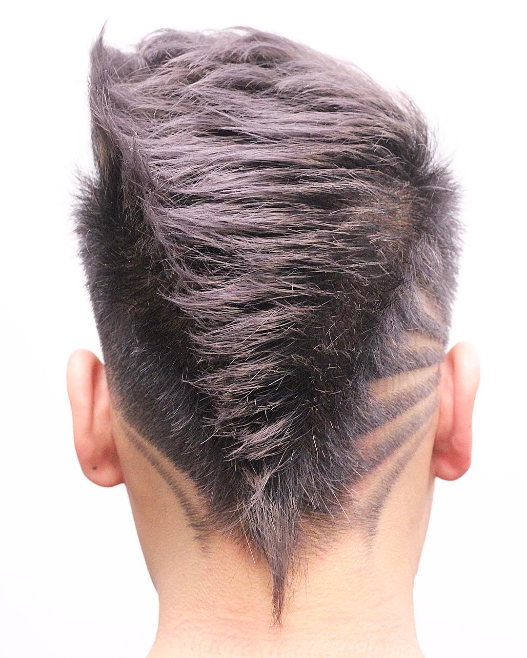 Mohawk verblassen Haarschnitte