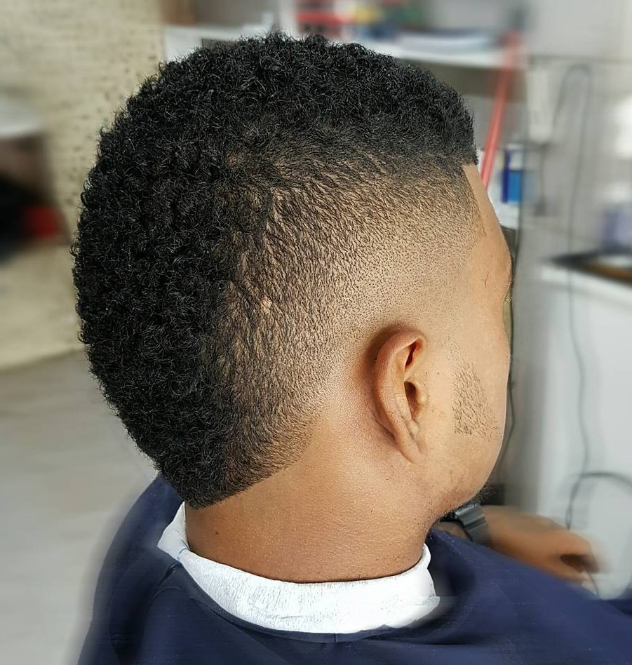 burst fade haircuts