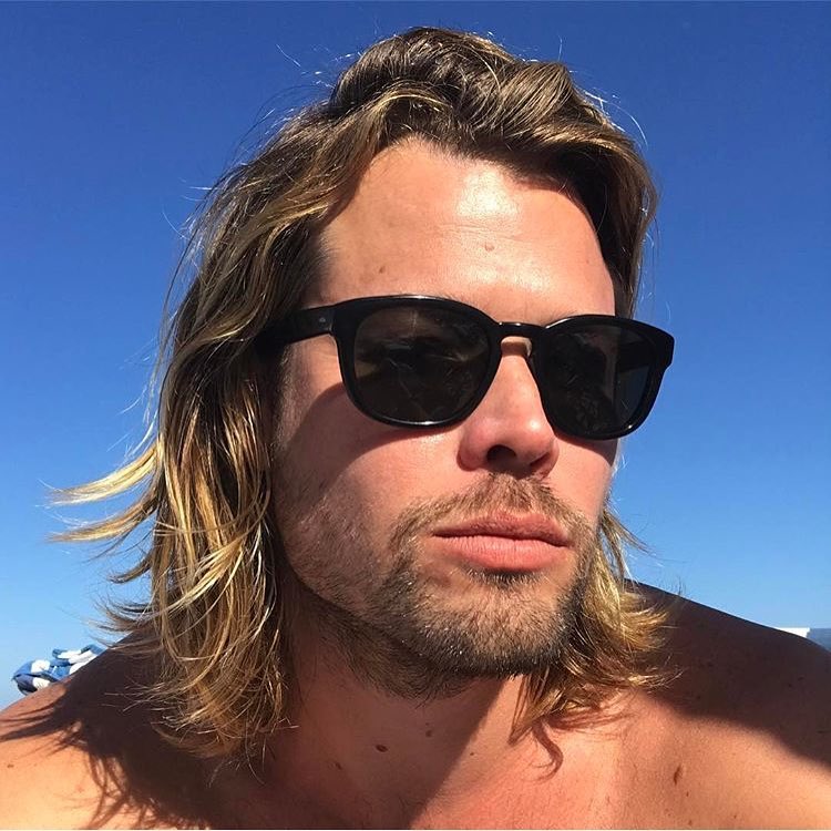 long surfer hair