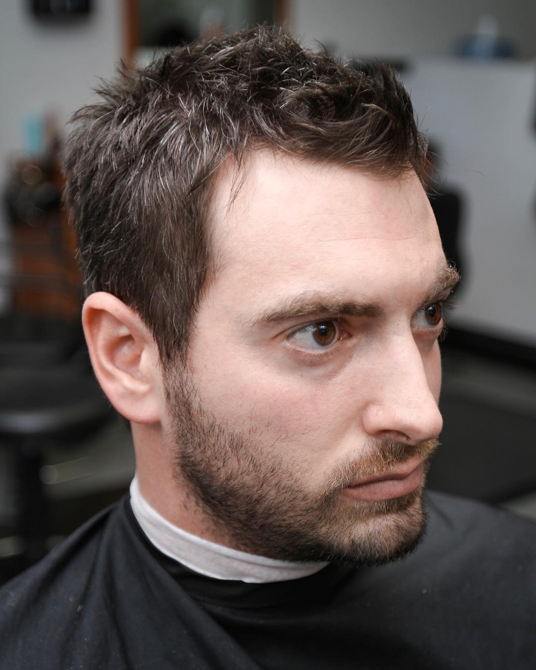 Short Haircut For Balding Men