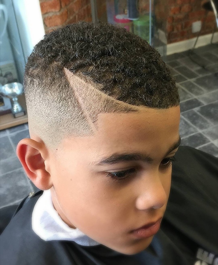35 Popular Haircuts For Black Boys 2021 Trends Temple fade can be consist of with high top, part, sponge. 35 popular haircuts for black boys