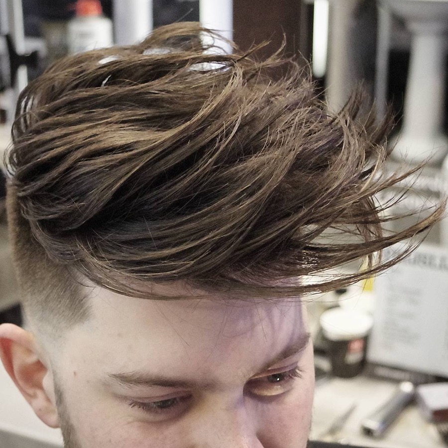 Long Spiky Hairstyle For Men