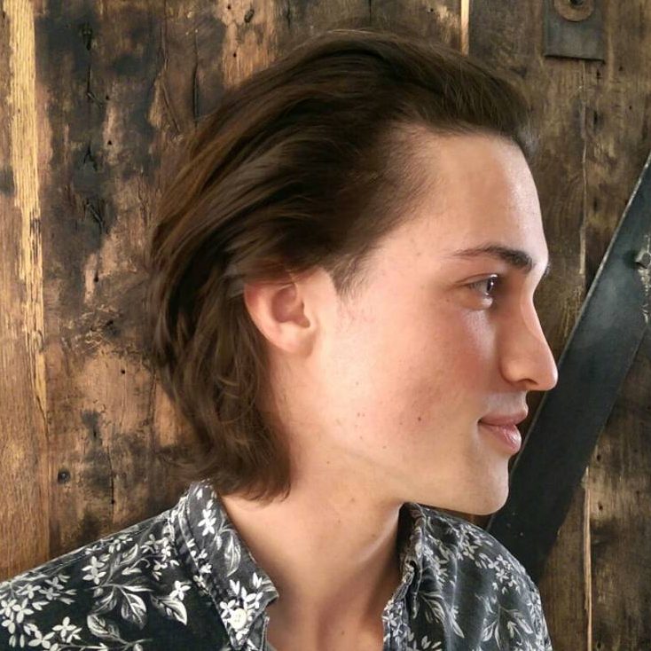 Aaron Taylor-Johnson: Long, Curly, Swept Back Hairstyle | Man For Himself