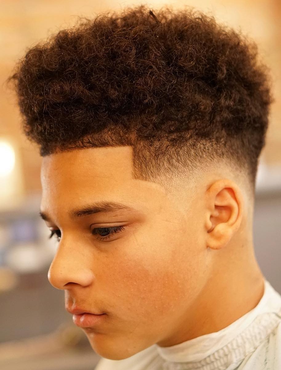 fade haircuts for black men