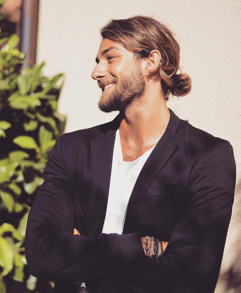 21 Man Bun Styles: Keep Your Long Hair Pulled Back + Looking Stylish