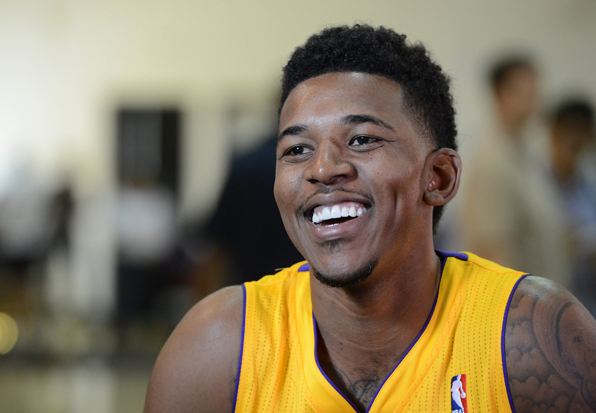 Nick Young aka Swaggy P Haircut