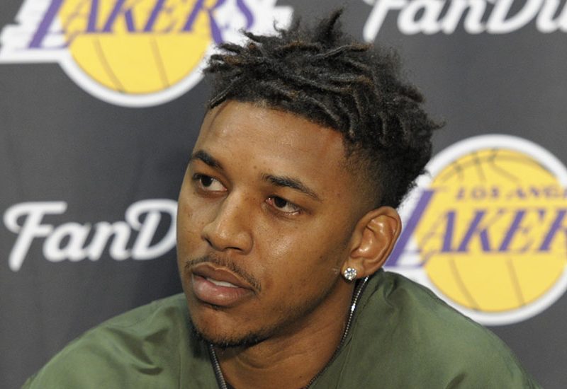 Nick Young aka Swaggy P Haircut