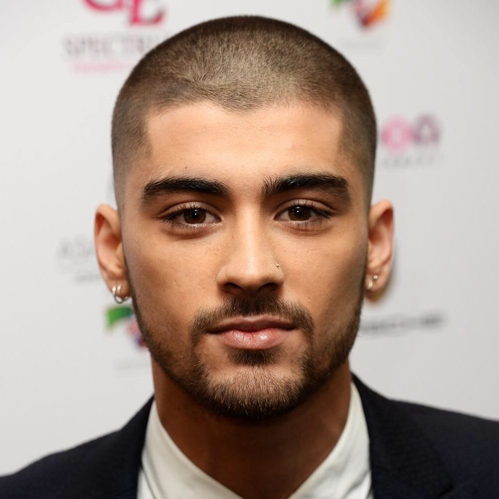 Zayn Malik Short Hair Cut Buzzcut with Beard e1497381346166