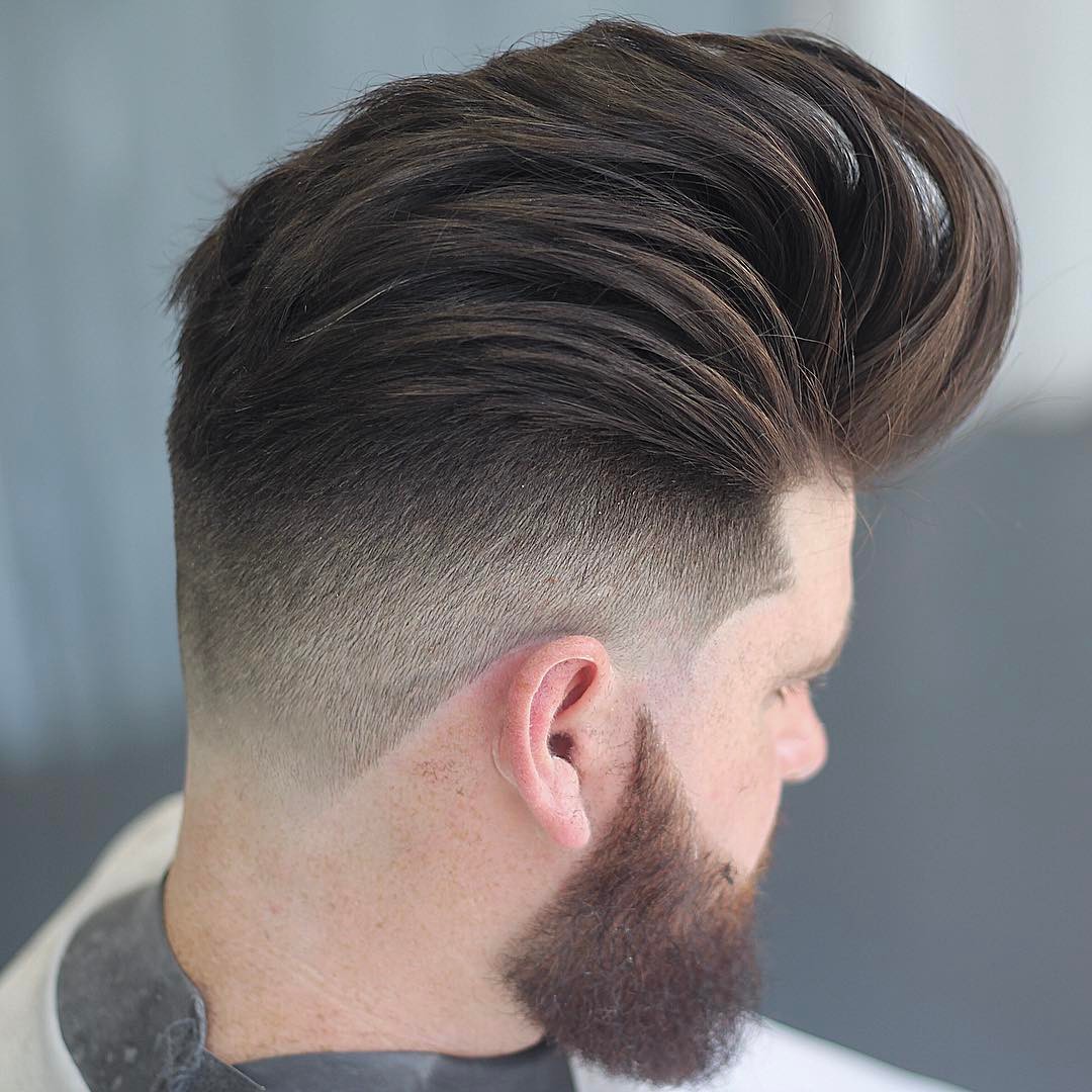 Tall Pompadour Hairstyle