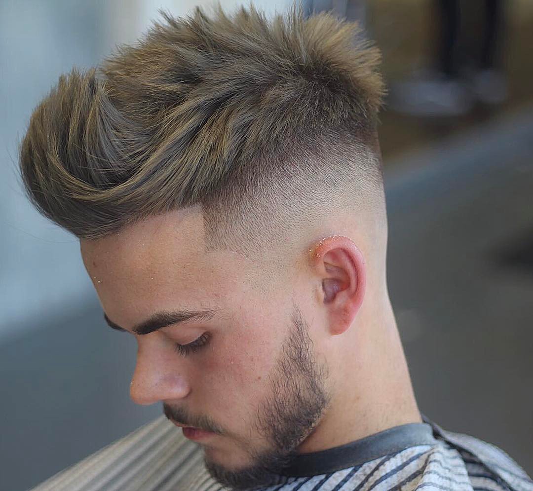 Quiff hairstyle for men