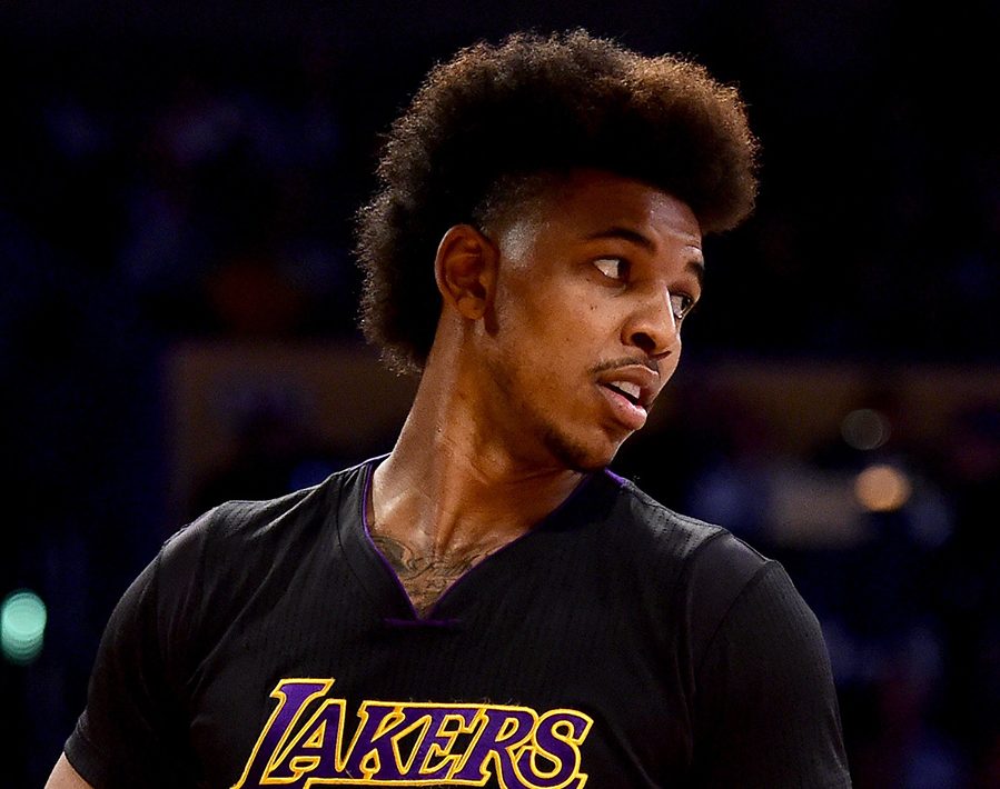 Nick Young aka Swaggy P Haircut