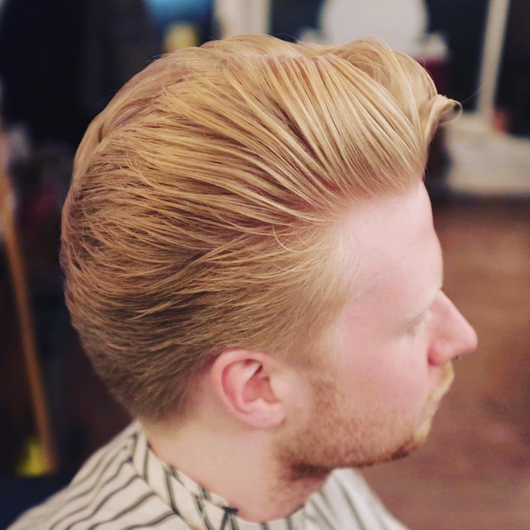 Tapered Pompadour Haircut
