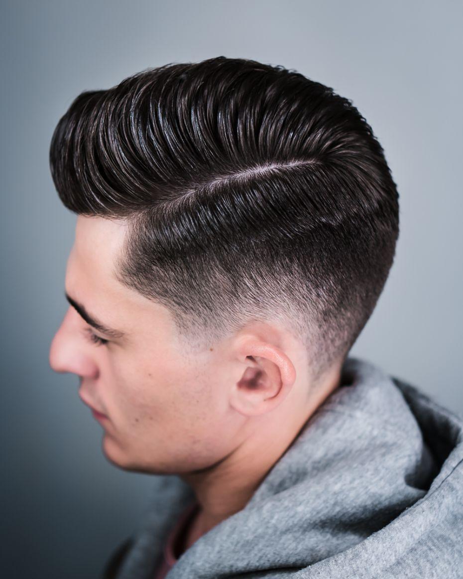 Combover Pompadour Haircut