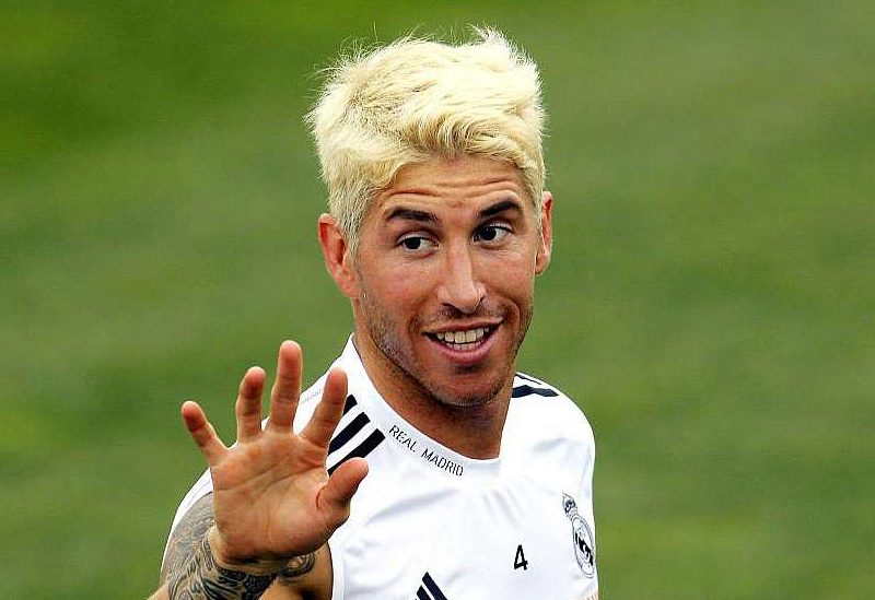 Sergio Ramos Platinum Blonde Haircut e1502294420836