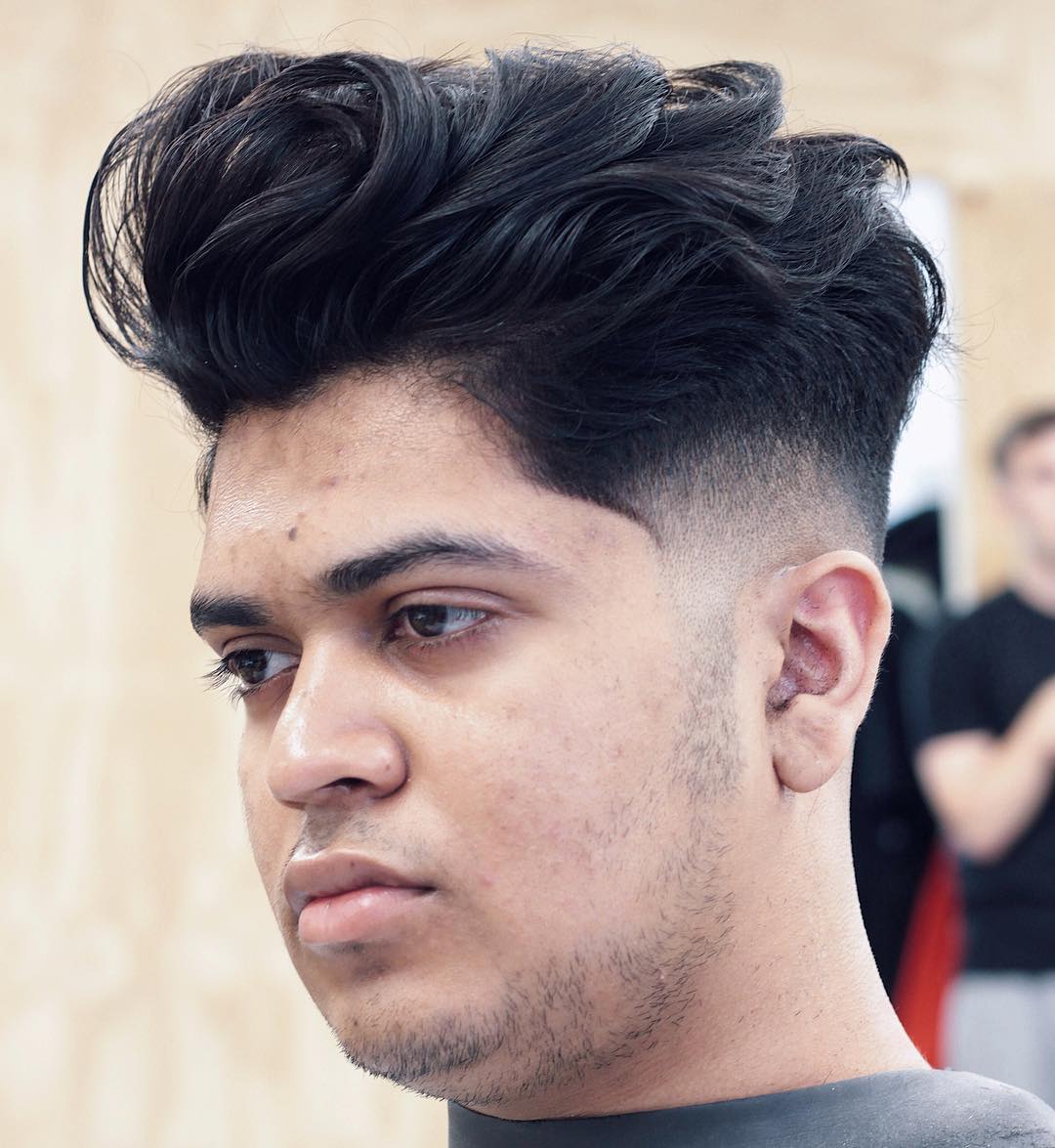 european undercut hairstyle