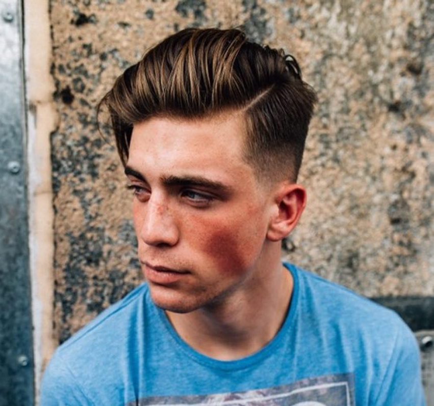 european undercut hairstyle