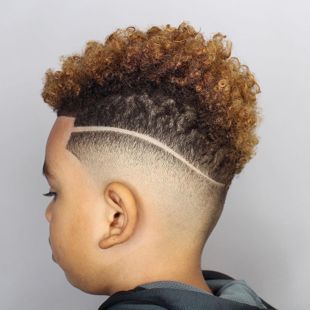 Half Mohawk Fade