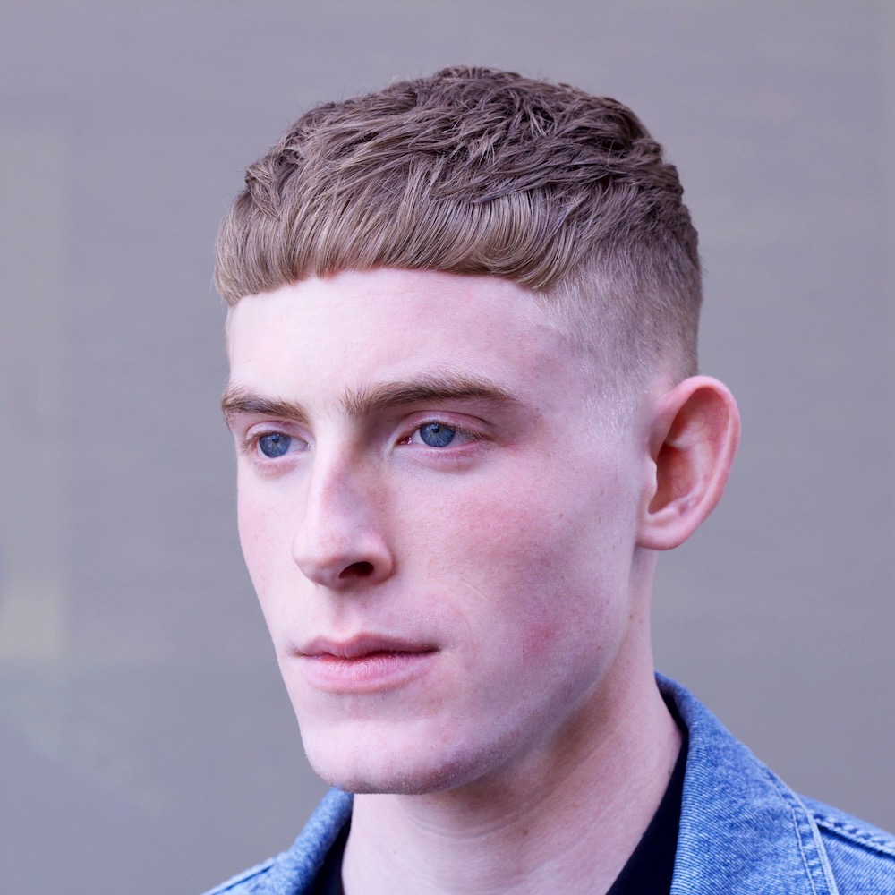 Image of Blunt undercut haircut men