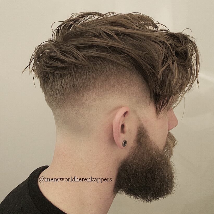 razor haircut men