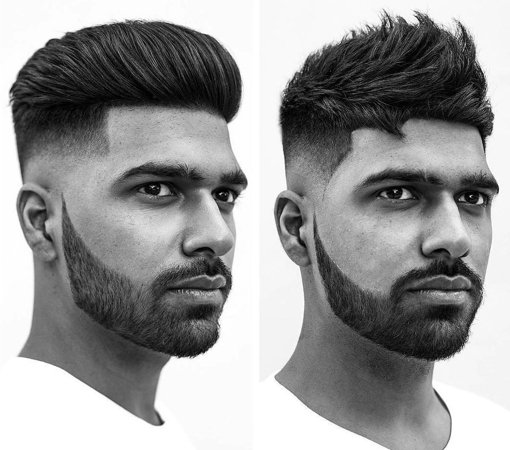 Pompadour Fade Haircut