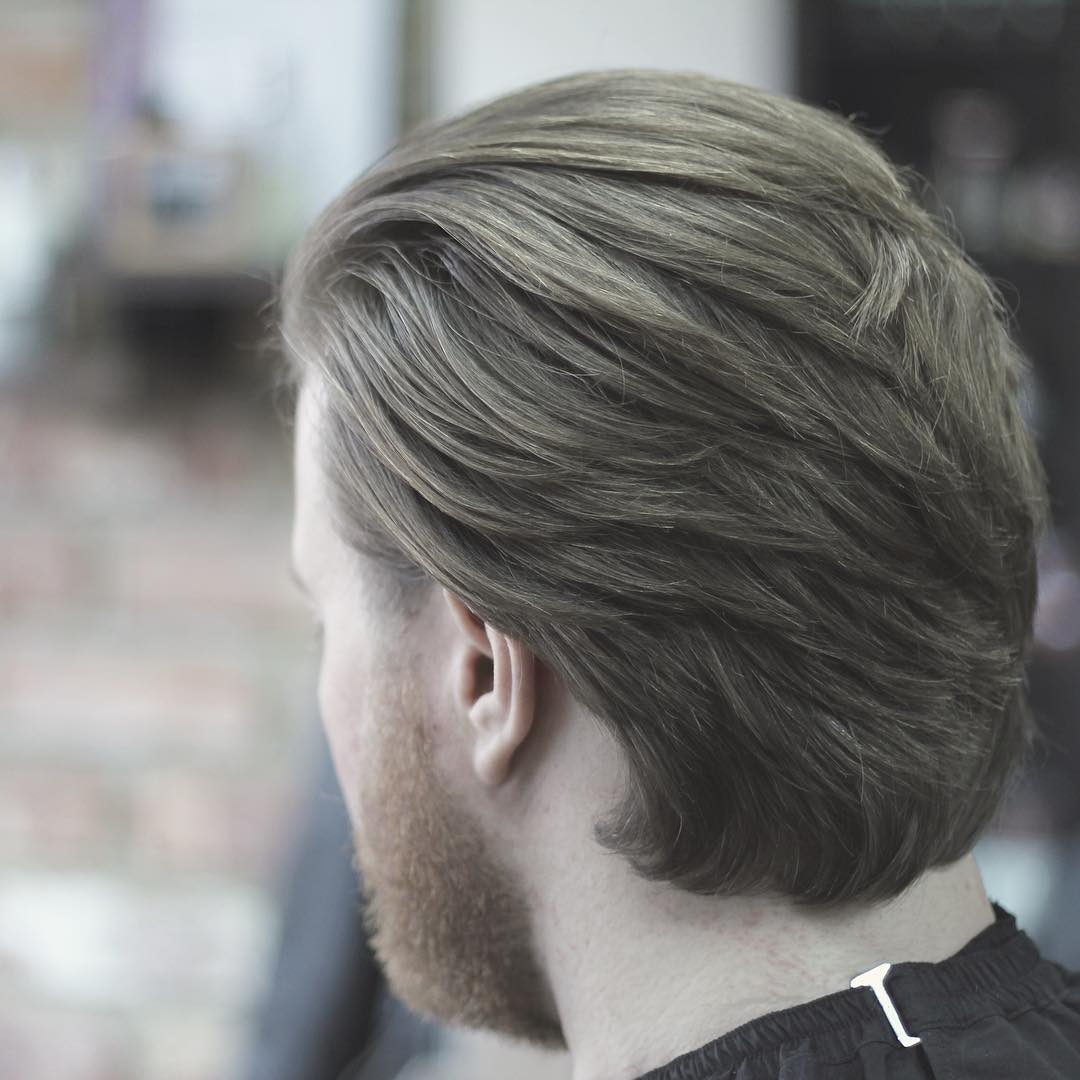stasibarbers hairstyle for long hair men back view