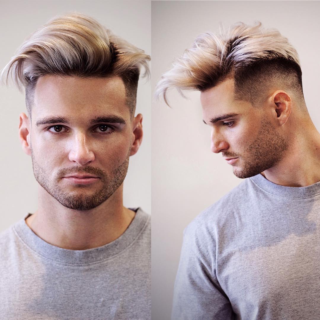 tombaxter_hair long fringe mid fade haircut for men