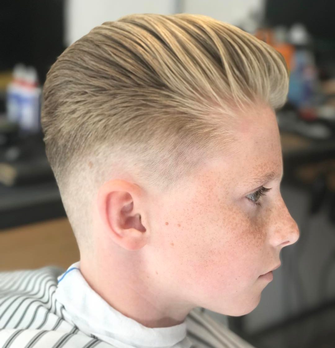 Boy's Fade Haircuts: 2023 Trends + Styles