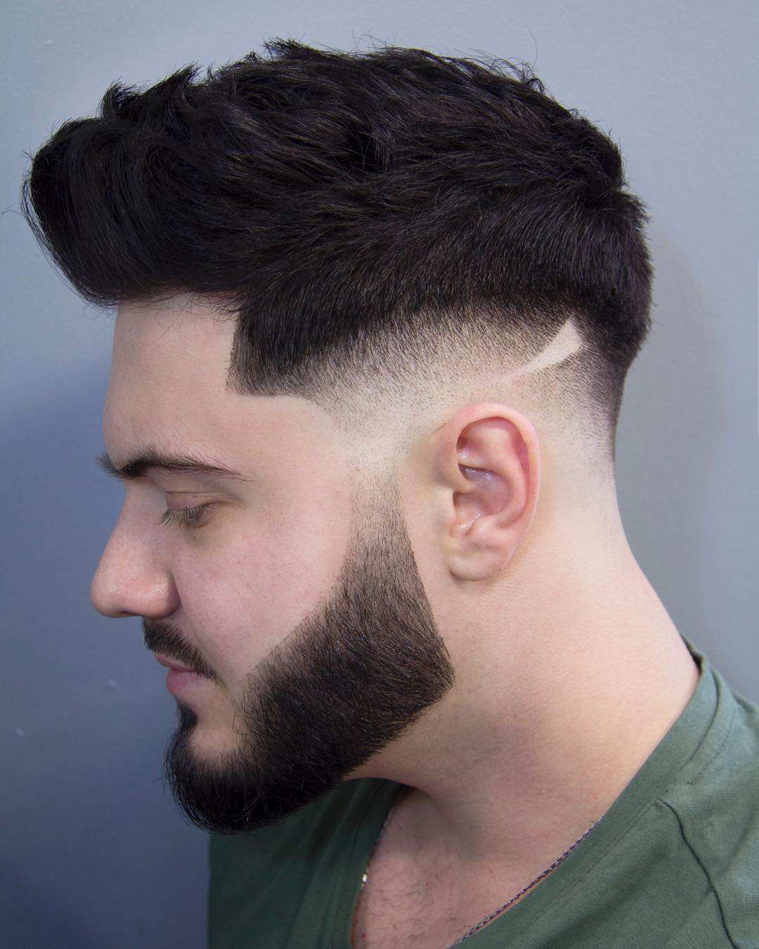 cool haircuts with shaved sides