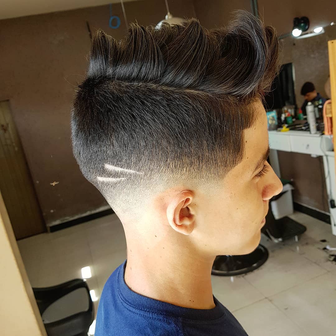 Tipos de cortes de pelo con desvanecimiento