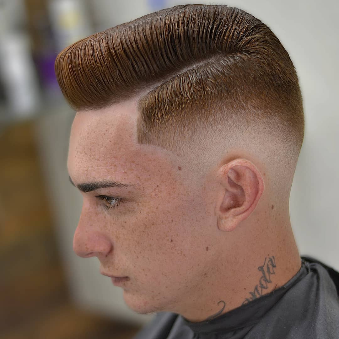 Side Part Flat-Top