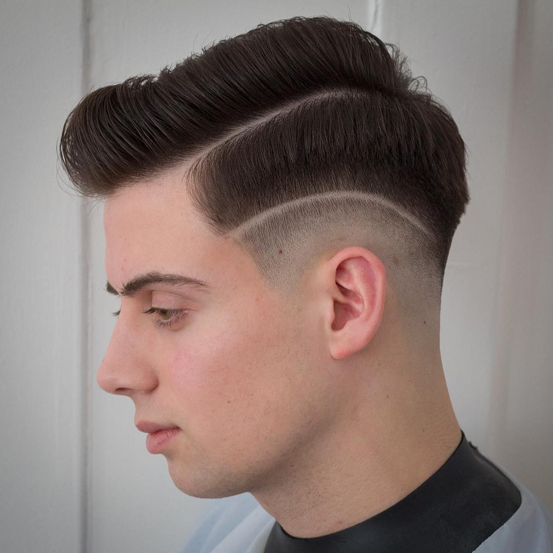 number 3 fade haircut