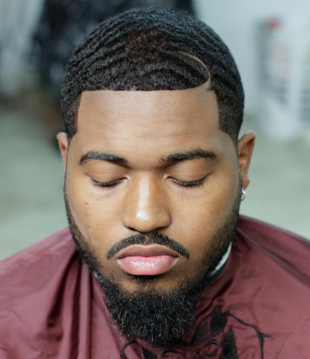 Black Men Haircuts With Parts