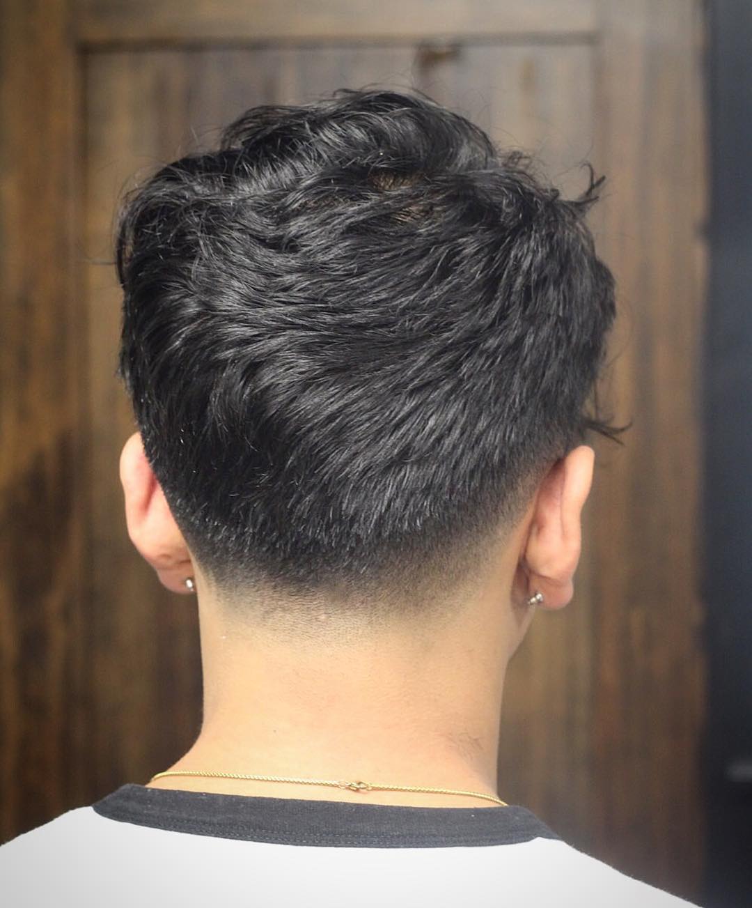 Corte de pelo cónico para cabello grueso.