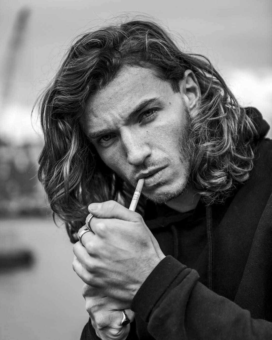 Portrait Of Mad Deranged Caucasian Man With Long Messy Hair Wearing Messed  Up Black Tuxedo On White Background Stock Photo Picture And Royalty Free  Image Image 52739168