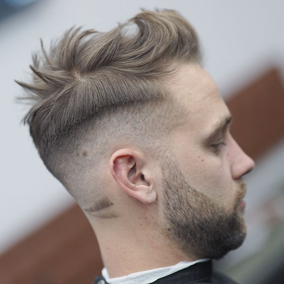 Quiff hairstyle for men