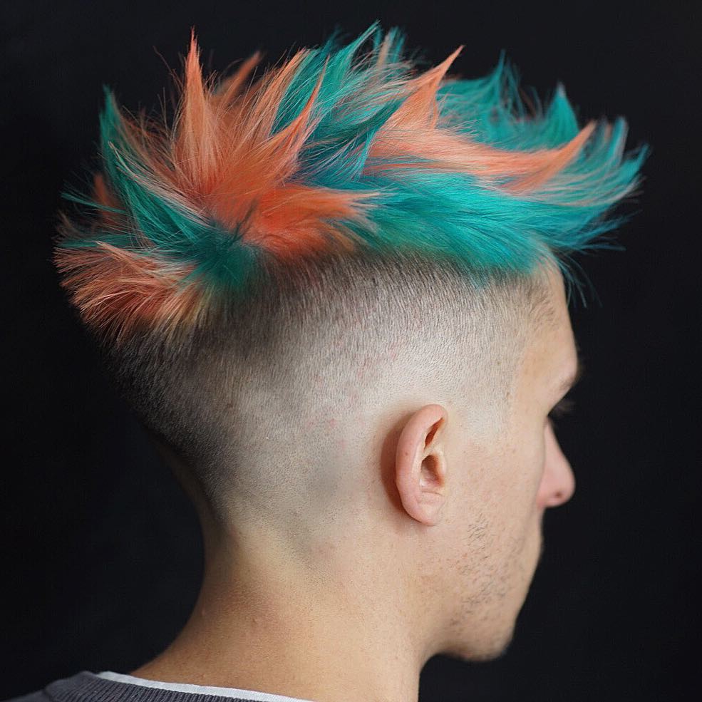 Modern Faux hawk hairstyle