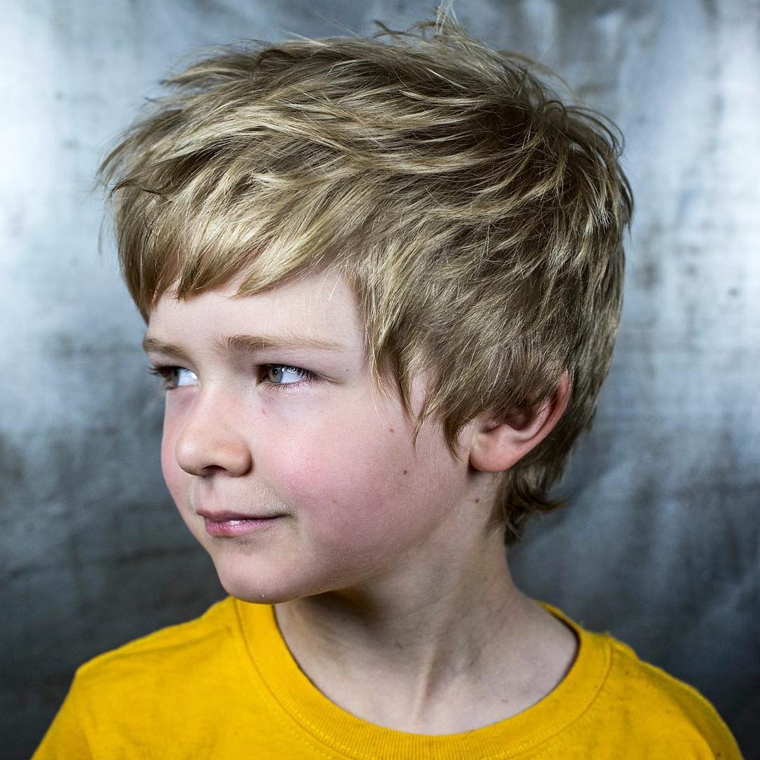 little boy haircut with clippers