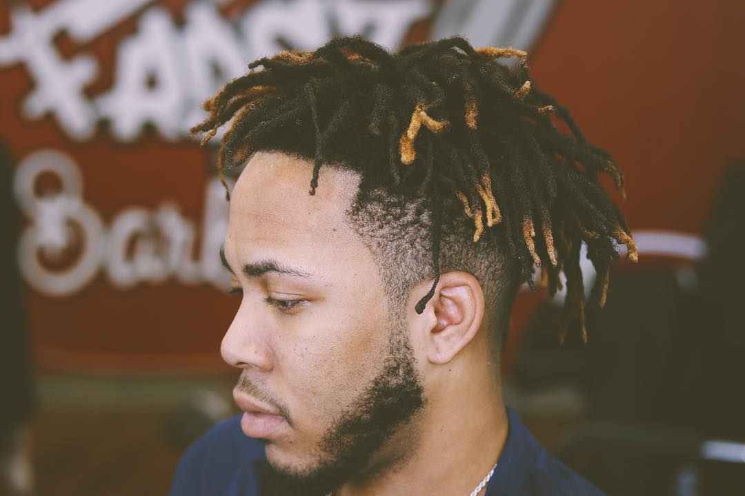 Corte de pelo para hombre negro con rastas medianas's Haircut With Medium Dreadlocks