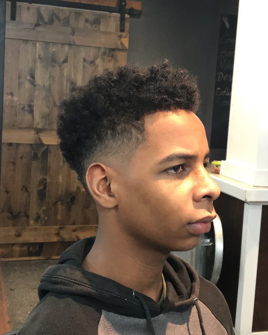 Blowout Haircut For Black Guys
