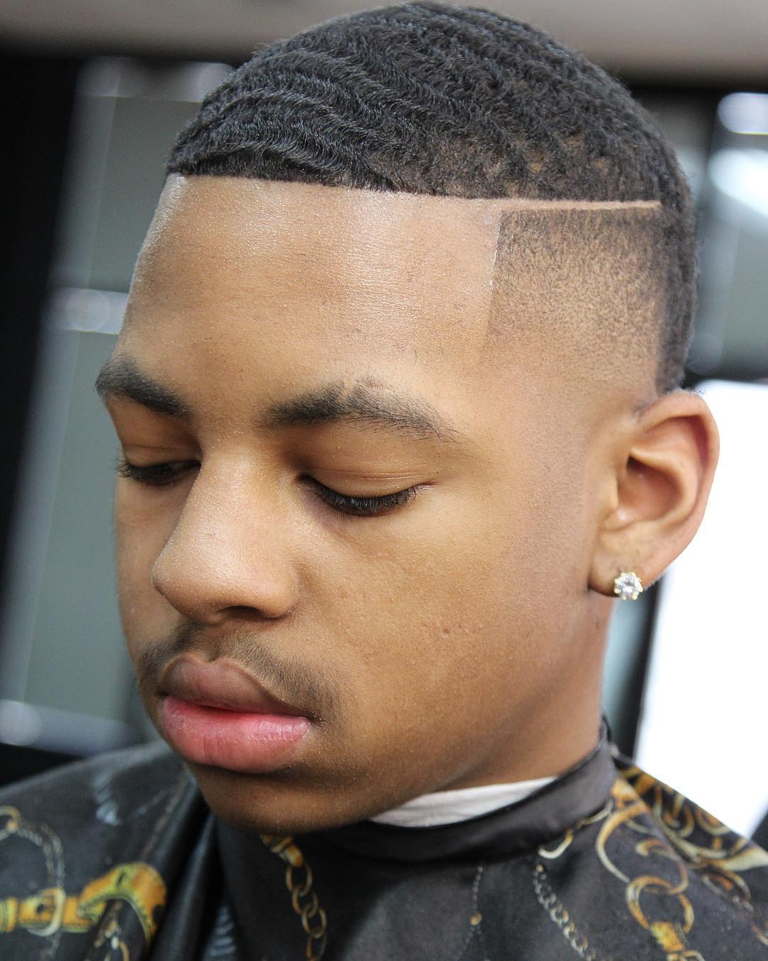 360 Waves Haircut For Black Men