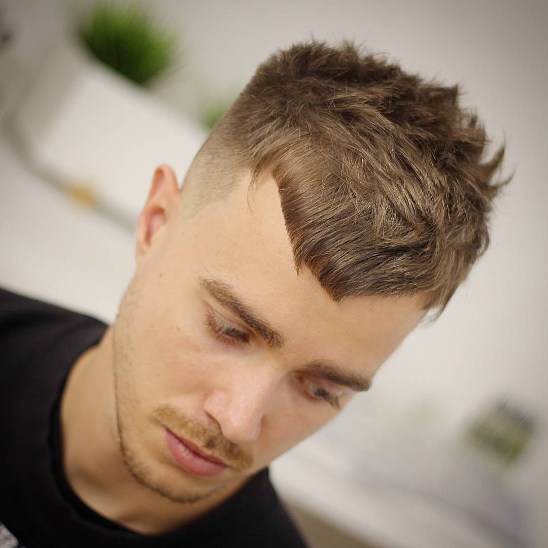 crop haircut short hairstyle for men