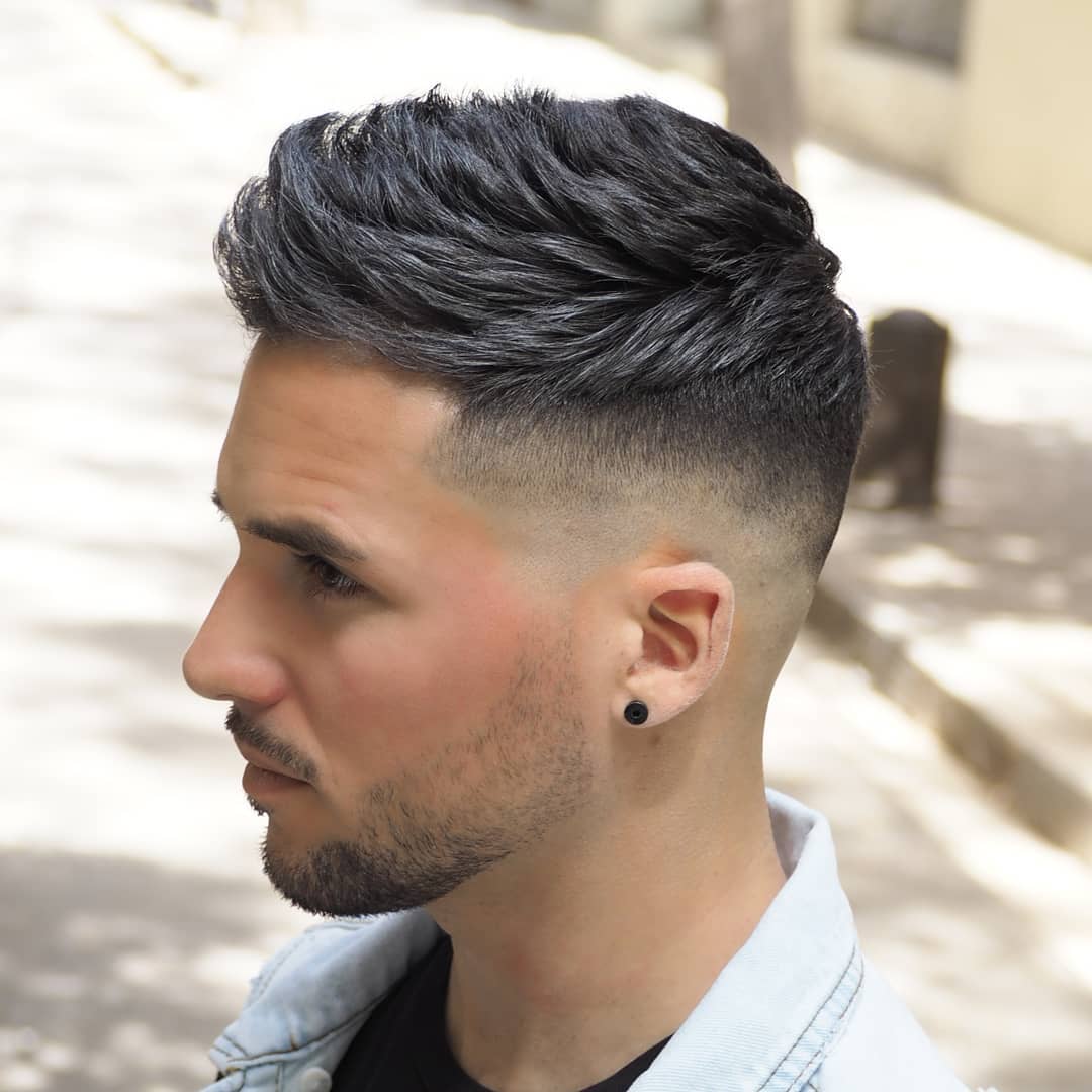 ambarberia short haircut for men low bald fade