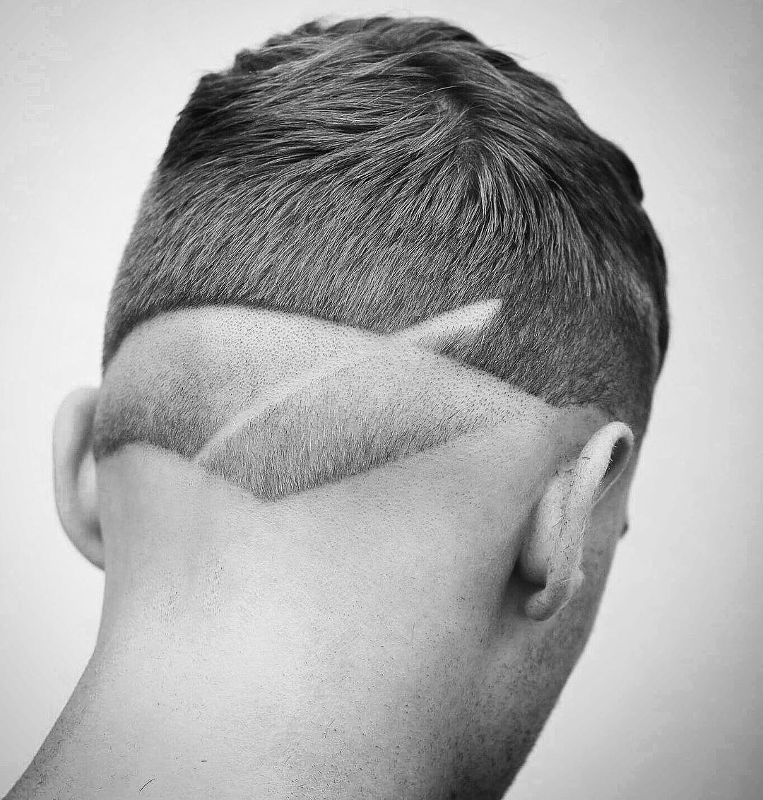 barber.josh.o.p cool neck design mens haircut