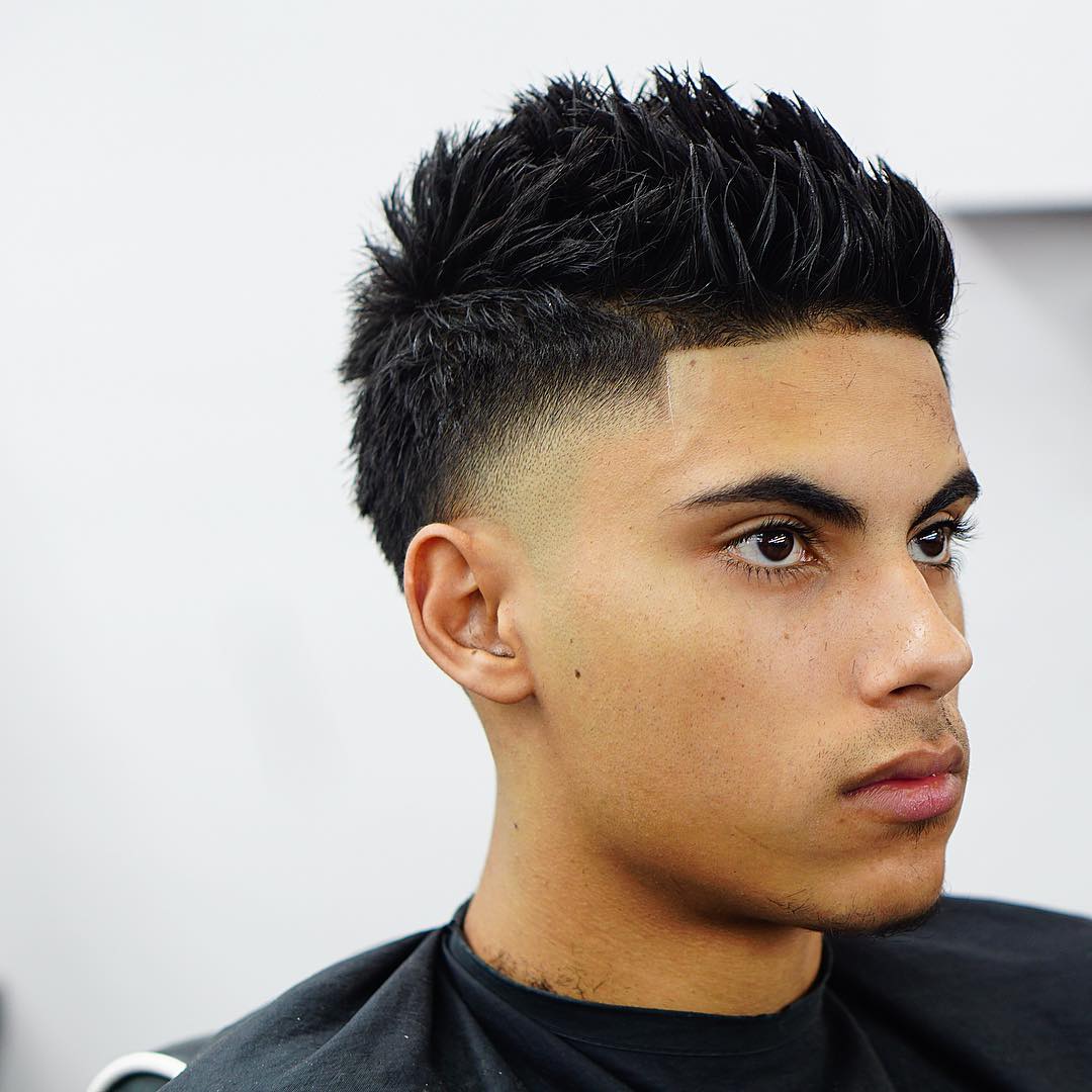 criztofferson temple fade haircut for men