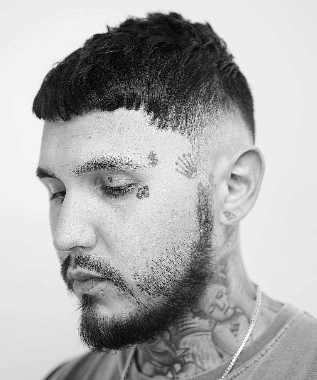 short crop haircut for men low fade
